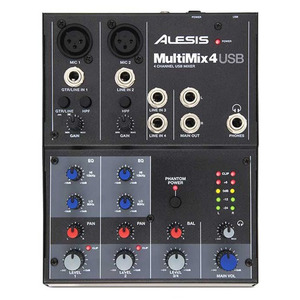 ★딴따라몰★정말빠른배송★ 대박할인 ALESIS MM4USB 레코딩 믹서 MultiMix 4 USB MM-4 USB mixer [정품]