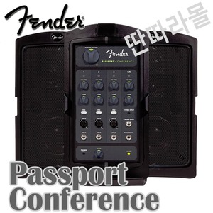 ★딴따라몰★서울권퀵무료★ FENDER PASSPORT CONFERENCE 175W 휴대용 PA스피커 5채널 [정품+] 최저가